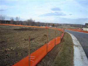 silt fence