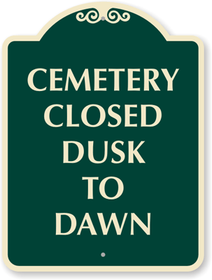 Cemetery-Closed-Sign