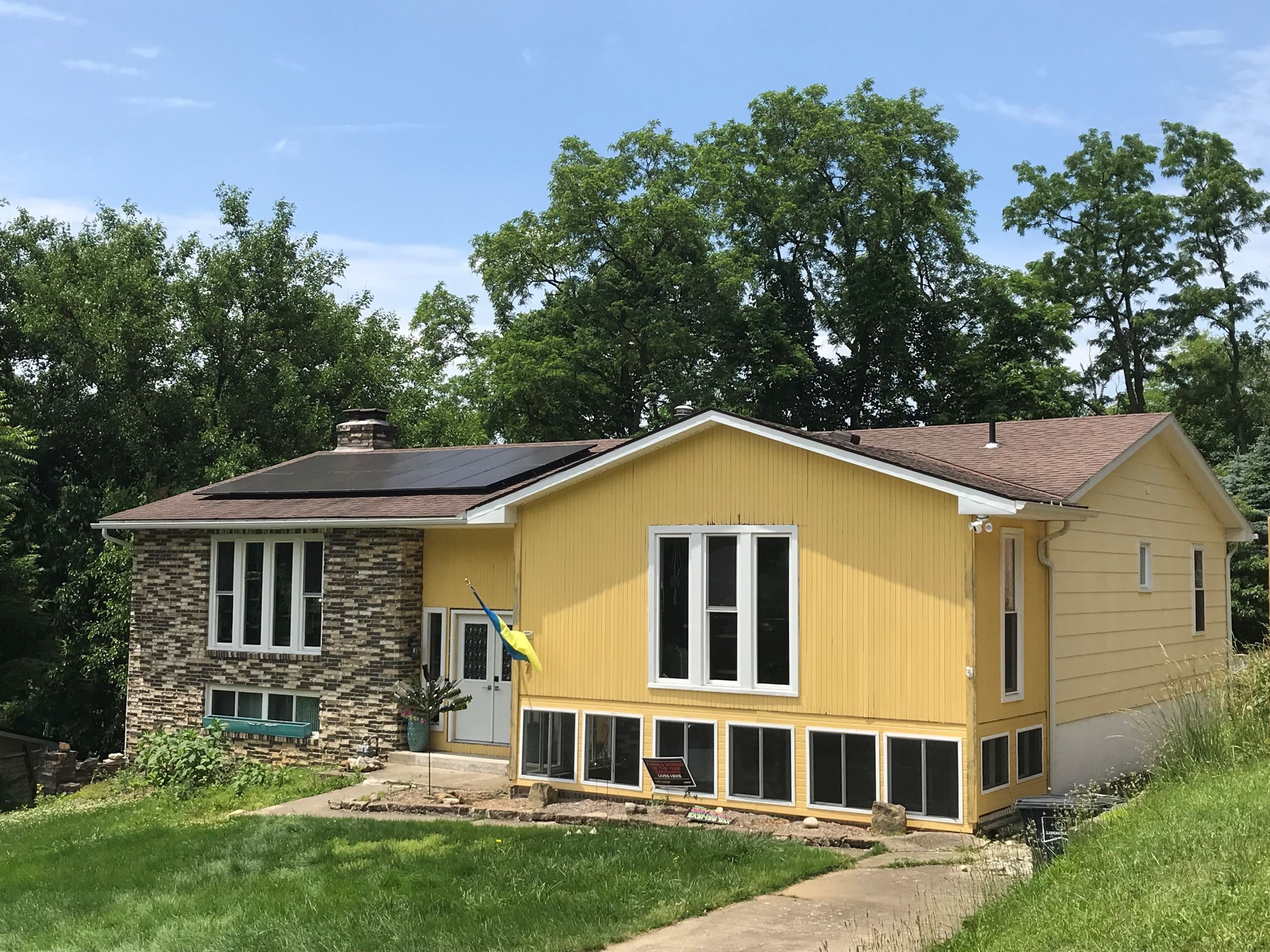 Residential solar panels 