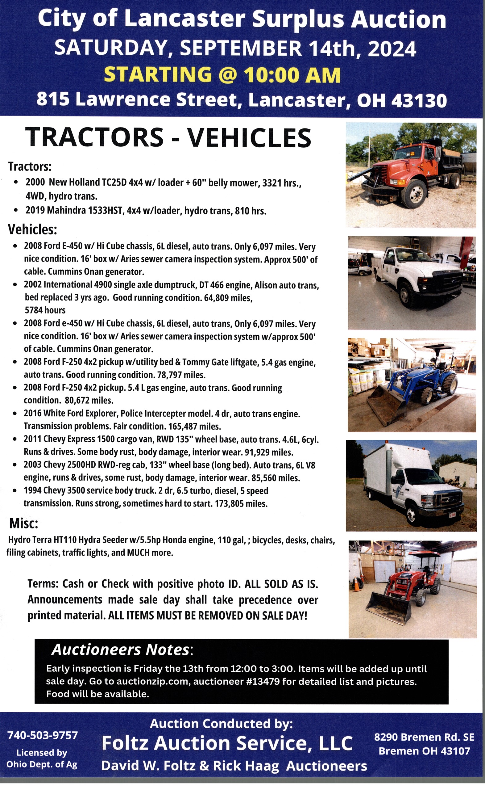 2024 Auction Flyer