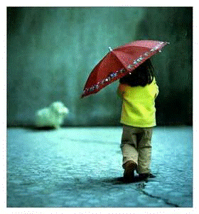 Child with Umbrella