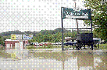 Pleasant Run Flooding