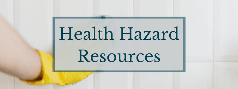Click here to view Health Hazard Resources