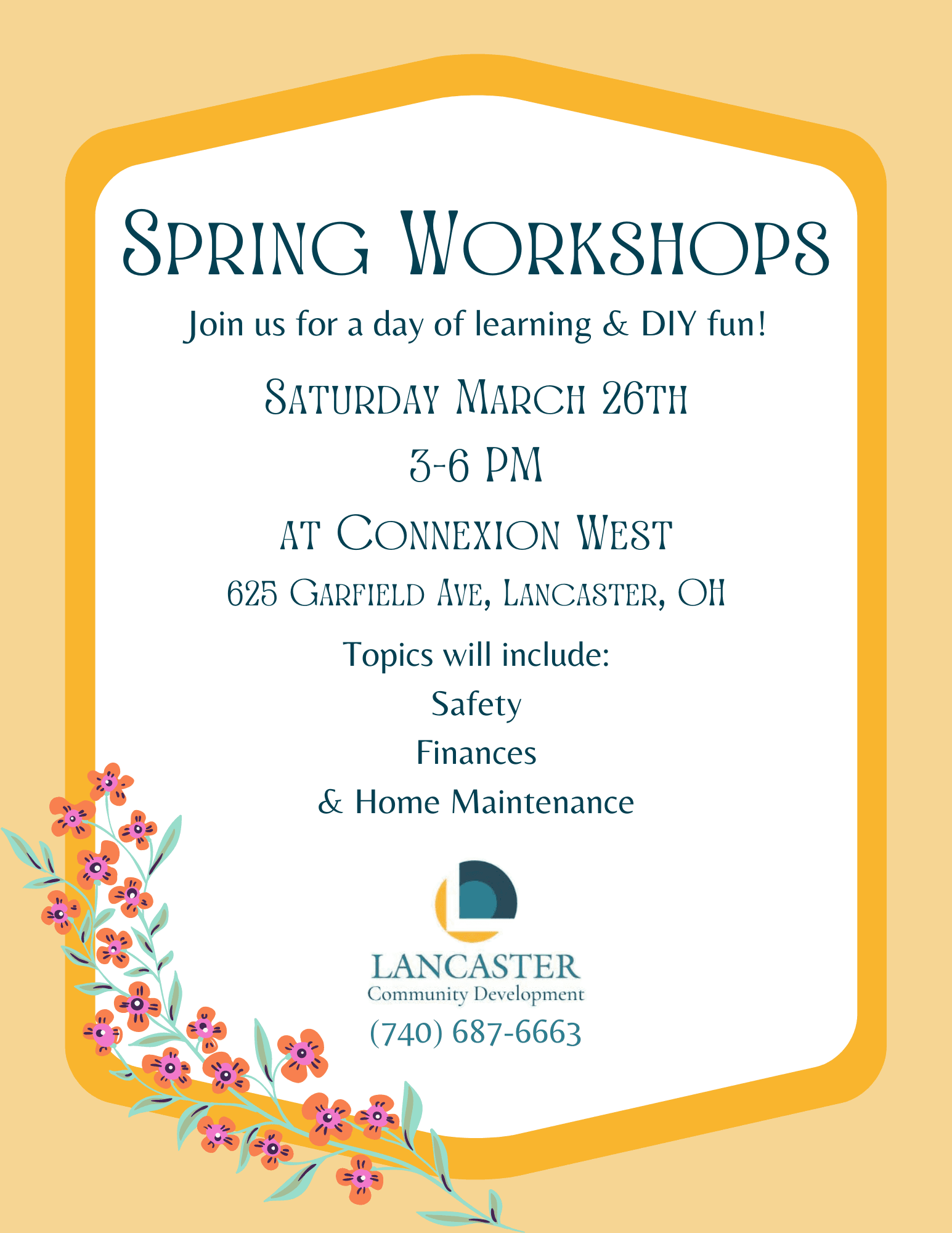 Spring Workshops 2022