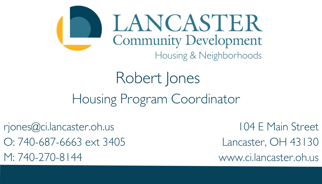 Robert Jones business card